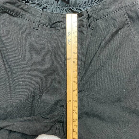 Onitsuka Tiger By Asics Pants Mens S Black Double Waistline Japanese Style - Picture 5 of 10